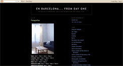 Desktop Screenshot of barcelonafromdayone.blogspot.com