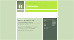 Desktop Screenshot of codedeliver.blogspot.com