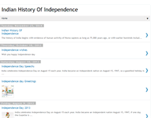 Tablet Screenshot of indianhistoryofindependence.blogspot.com