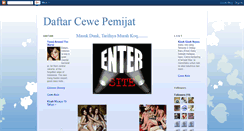 Desktop Screenshot of cewepemijat.blogspot.com