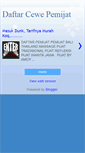 Mobile Screenshot of cewepemijat.blogspot.com