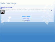 Tablet Screenshot of cewepemijat.blogspot.com