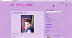 Desktop Screenshot of chinesepuzzles666.blogspot.com