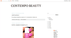 Desktop Screenshot of contempobeauty.blogspot.com
