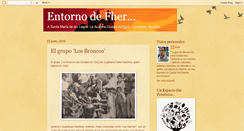 Desktop Screenshot of entornodelfher.blogspot.com