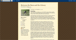 Desktop Screenshot of barn-and-library.blogspot.com