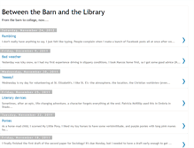 Tablet Screenshot of barn-and-library.blogspot.com