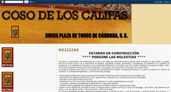 Desktop Screenshot of plazadetorosdecordoba.blogspot.com