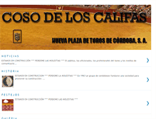 Tablet Screenshot of plazadetorosdecordoba.blogspot.com