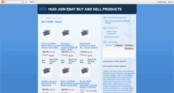 Desktop Screenshot of ebayhudi-buynow.blogspot.com