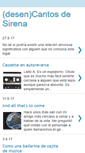 Mobile Screenshot of cantosdesirena.blogspot.com