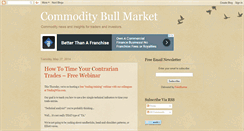 Desktop Screenshot of commoditybullmarket.blogspot.com