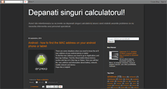 Desktop Screenshot of depanez-singur.blogspot.com