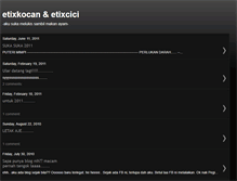 Tablet Screenshot of etixkocan.blogspot.com