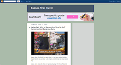 Desktop Screenshot of buenos-aires-travel.blogspot.com