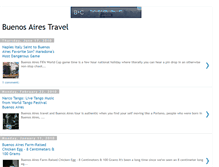Tablet Screenshot of buenos-aires-travel.blogspot.com