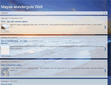 Tablet Screenshot of mayawundergut.blogspot.com