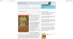 Desktop Screenshot of librarianbyday.blogspot.com