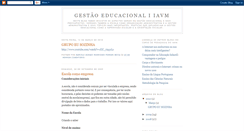 Desktop Screenshot of gestaoeducacional1avm.blogspot.com