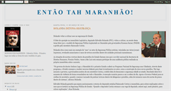 Desktop Screenshot of entaotahmaranhao.blogspot.com