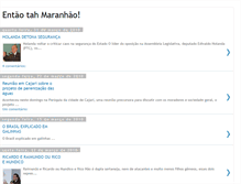 Tablet Screenshot of entaotahmaranhao.blogspot.com