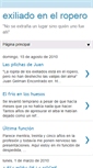 Mobile Screenshot of exiliadoenelropero.blogspot.com
