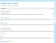 Tablet Screenshot of exiliadoenelropero.blogspot.com