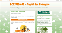 Desktop Screenshot of lctidiomas.blogspot.com