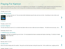 Tablet Screenshot of prayingforkamryn.blogspot.com