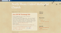 Desktop Screenshot of nsumc-northshoreunitedmethodistchurch.blogspot.com