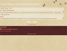 Tablet Screenshot of nsumc-northshoreunitedmethodistchurch.blogspot.com