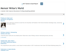 Tablet Screenshot of memoirwritersworld.blogspot.com