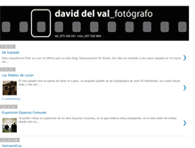 Tablet Screenshot of daviddelval.blogspot.com