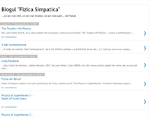 Tablet Screenshot of fizicasimpatica.blogspot.com