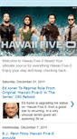 Mobile Screenshot of hawaiifive0news.blogspot.com