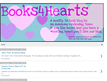 Tablet Screenshot of books4hearts.blogspot.com