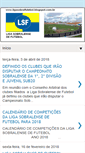 Mobile Screenshot of ligasobralfutebol.blogspot.com