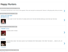 Tablet Screenshot of happy-hunters.blogspot.com
