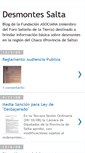 Mobile Screenshot of desmontesalta.blogspot.com
