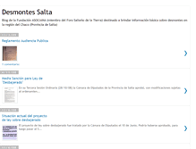 Tablet Screenshot of desmontesalta.blogspot.com