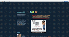 Desktop Screenshot of bursa-mobil.blogspot.com