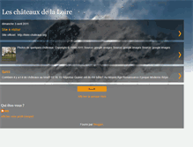 Tablet Screenshot of leschteauxdelaloire.blogspot.com