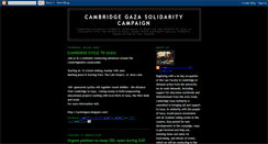 Desktop Screenshot of cambridgegazasolidarity.blogspot.com