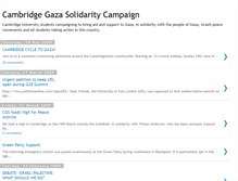 Tablet Screenshot of cambridgegazasolidarity.blogspot.com