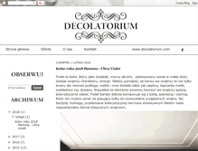 Tablet Screenshot of decolatorium.blogspot.com