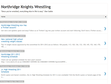 Tablet Screenshot of northridgewrestling.blogspot.com