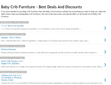 Tablet Screenshot of cheap-baby-crib-furniture.blogspot.com