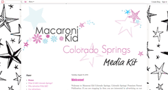 Desktop Screenshot of mkcoloradospringsmediakit.blogspot.com