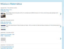 Tablet Screenshot of musicaematematicatk.blogspot.com