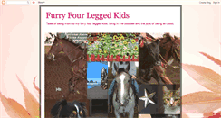 Desktop Screenshot of furryfourleggedkids.blogspot.com
